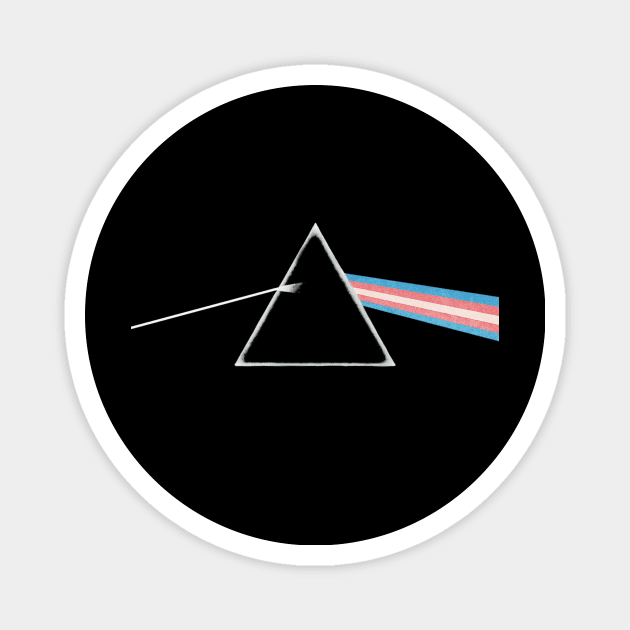 Pink Floyd Trans Pride Magnet by GlitterStyx